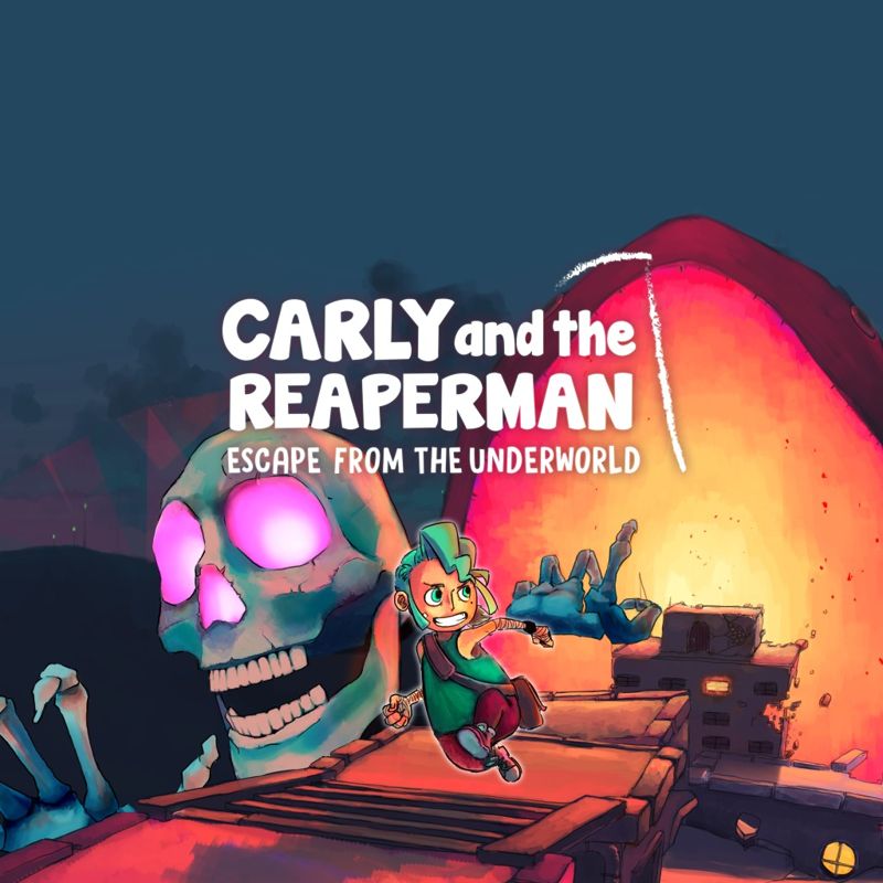 Carly and the Reaperman: Escape from the Underworld box art for Playstation 4